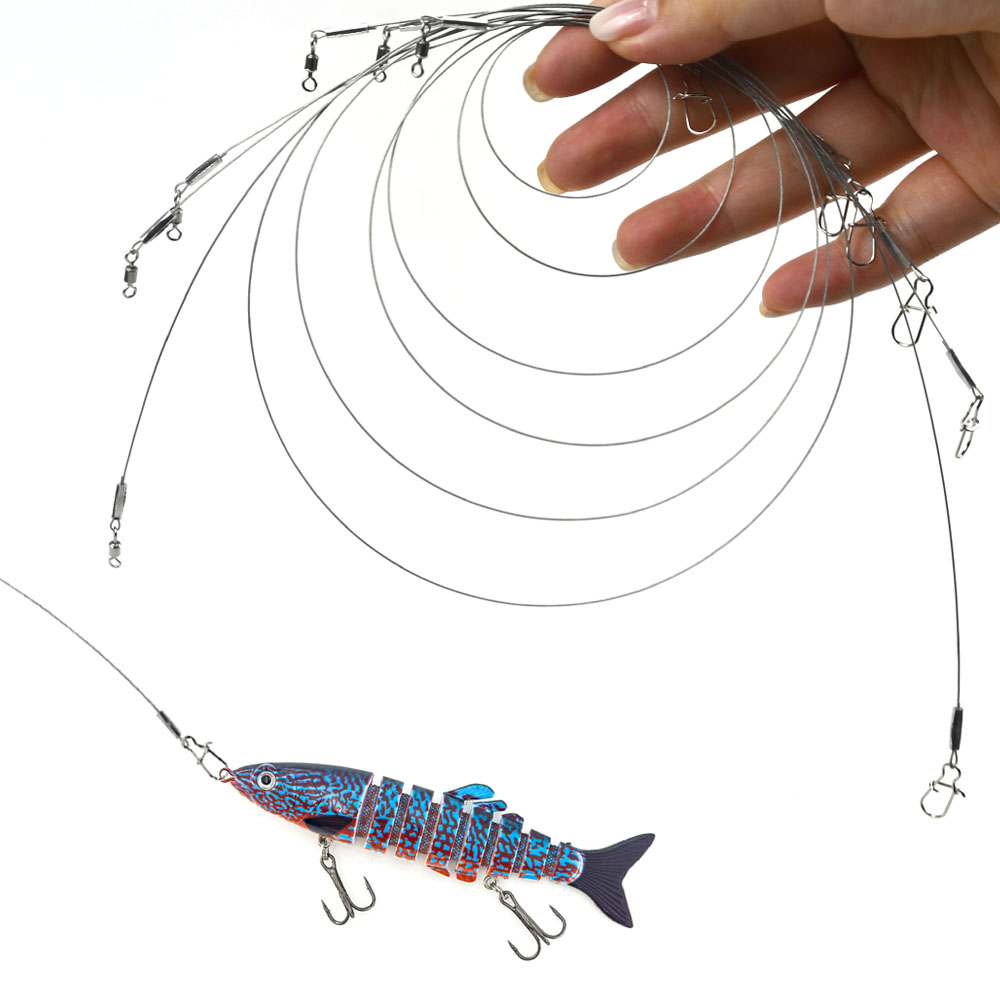 Leader Line - Stainless Steel Fishing Wire Leader Pre-made