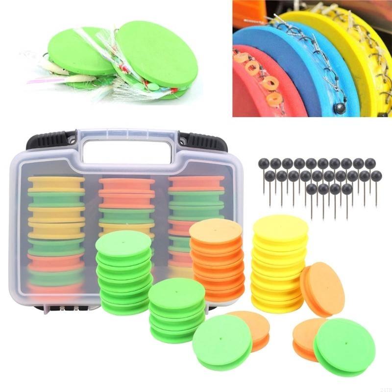 24Pcs Foam Winding Line Board  - Fishing Line Dispenser ulasan dan harga