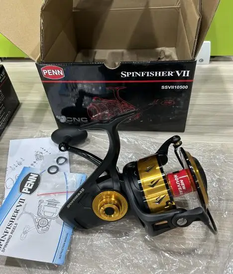 100% Original IPX5 Sealed Desi - Penn Reel Spinfisher ulasan dan harga