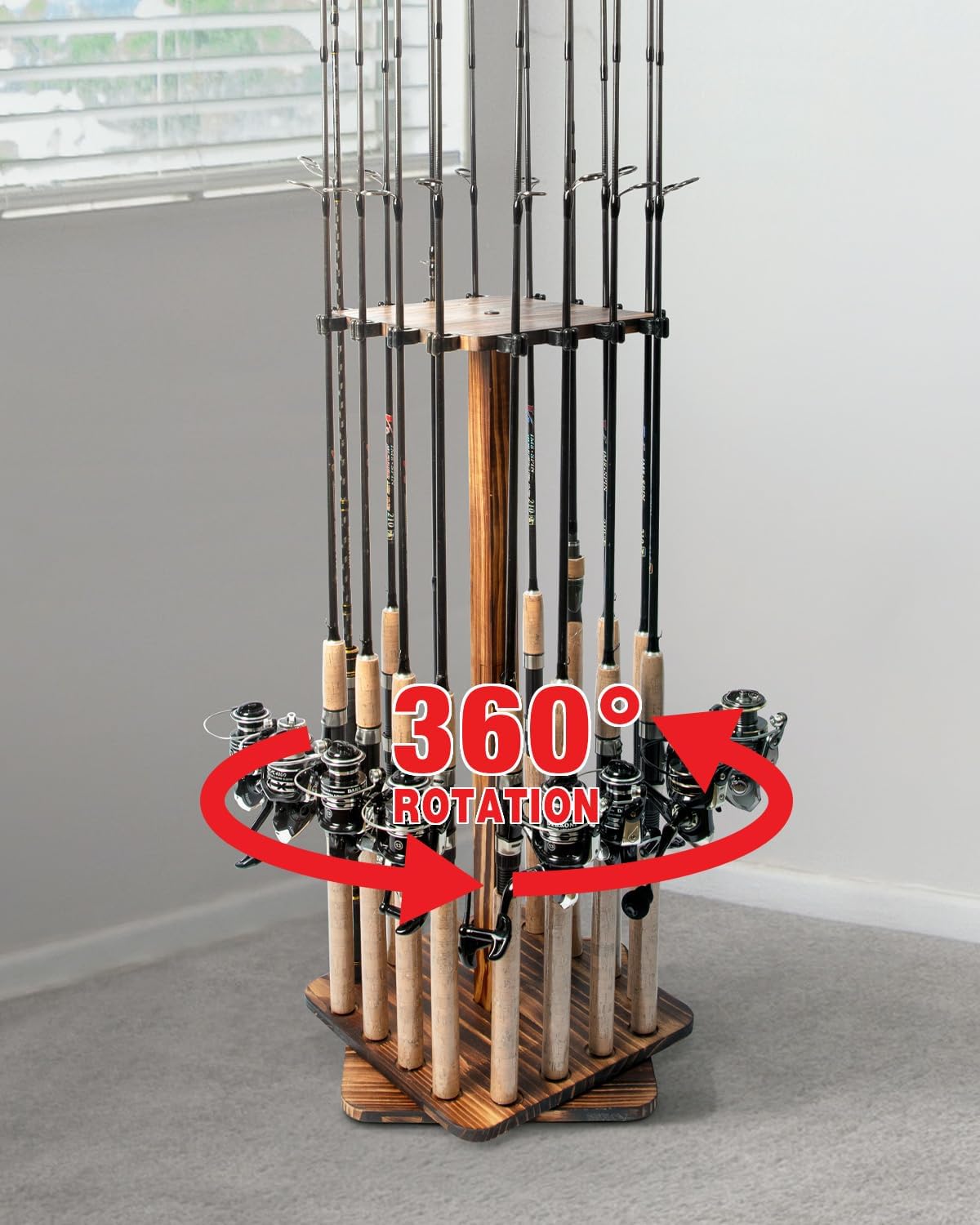 Fishing Rod Holders for Garage - Fishing Line Dispenser ulasan dan harga