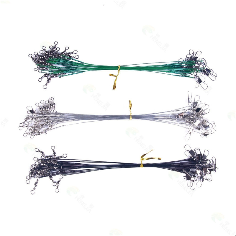 20PCS Anti Bite Steel Wire Lea - Leader Line ulasan dan harga