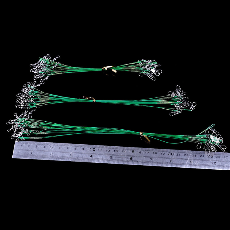 20PCS Anti Bite Steel Wire Lea - Leader Line ulasan dan harga