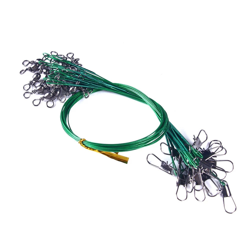 20PCS Anti Bite Steel Wire Lea - Leader Line ulasan dan harga