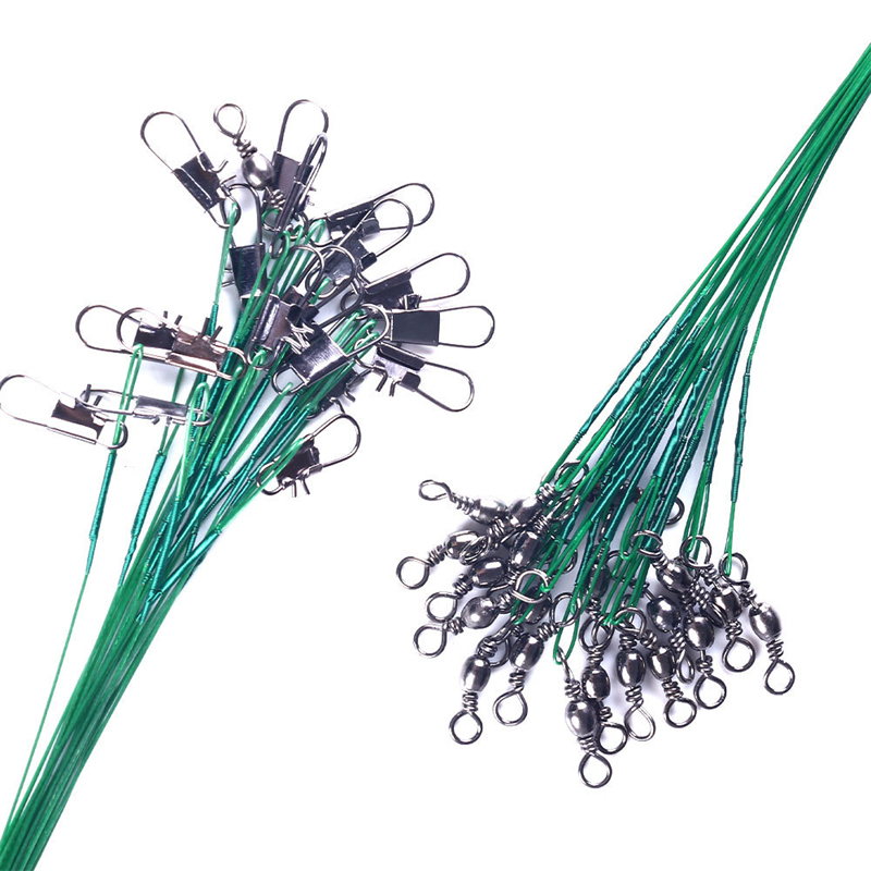 20PCS Anti Bite Steel Wire Lea - Leader Line ulasan dan harga
