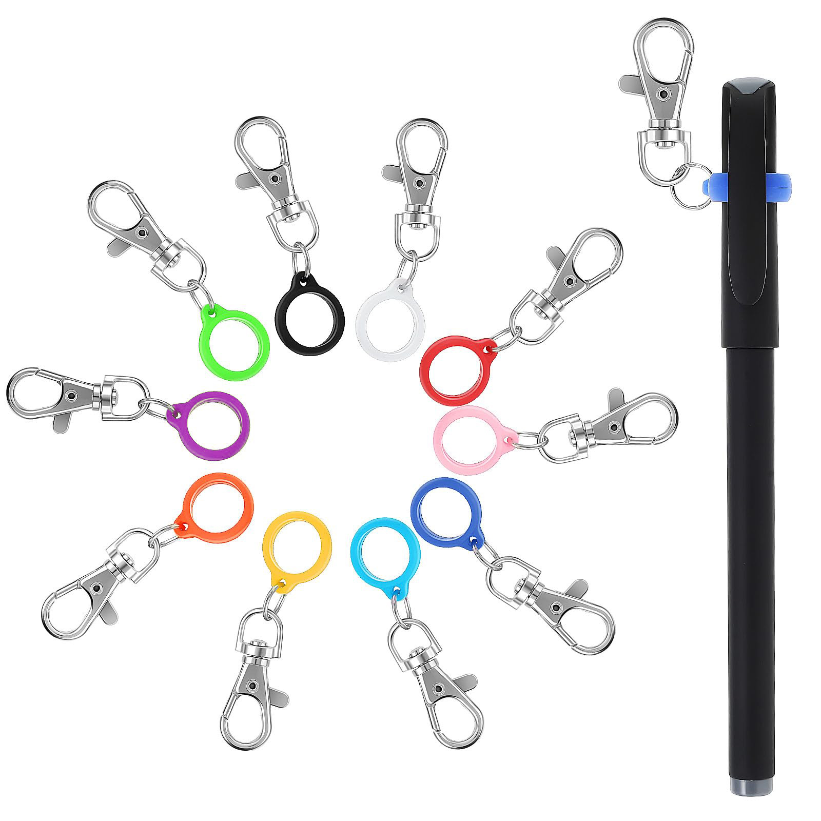 10/20 Pcs Silicone Pen Clip wi - Penn Reel Fierce ulasan dan harga